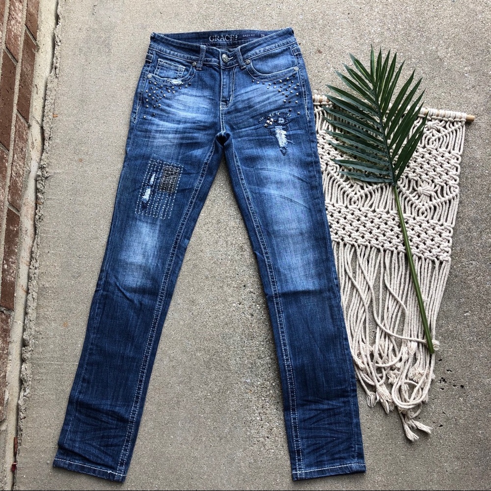 Grace In LA Jeans Size 26 - Picture 2 of 7